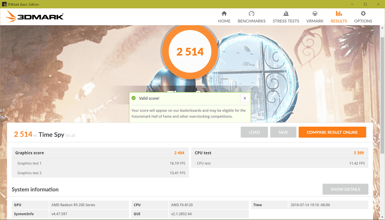 3DMark Basic Edition Free Download For Windows with Serial keys